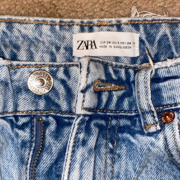 Zara Straight Leg Jeans - Picture 2 of 4